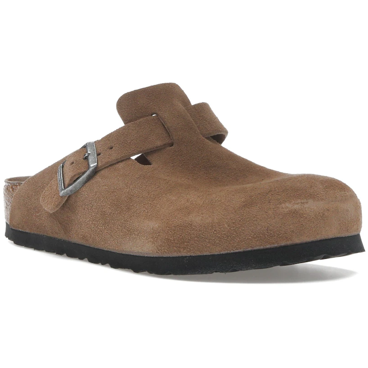 Thumbnail af Birkenstock Boston Soft Footbed Suede Dark Tea Tonal 2