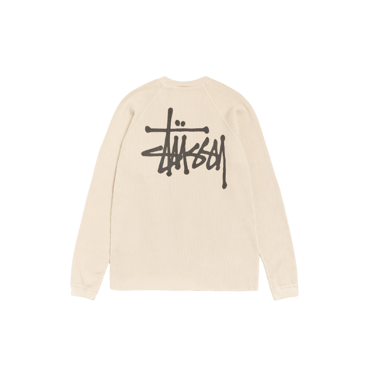 Thumbnail af Stussy Raglan Thermal L/S Crew Bone 2