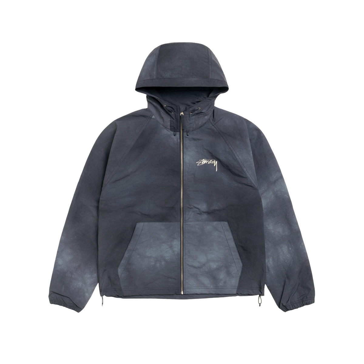 Stussy Beach Shell Wavy Dye Navy