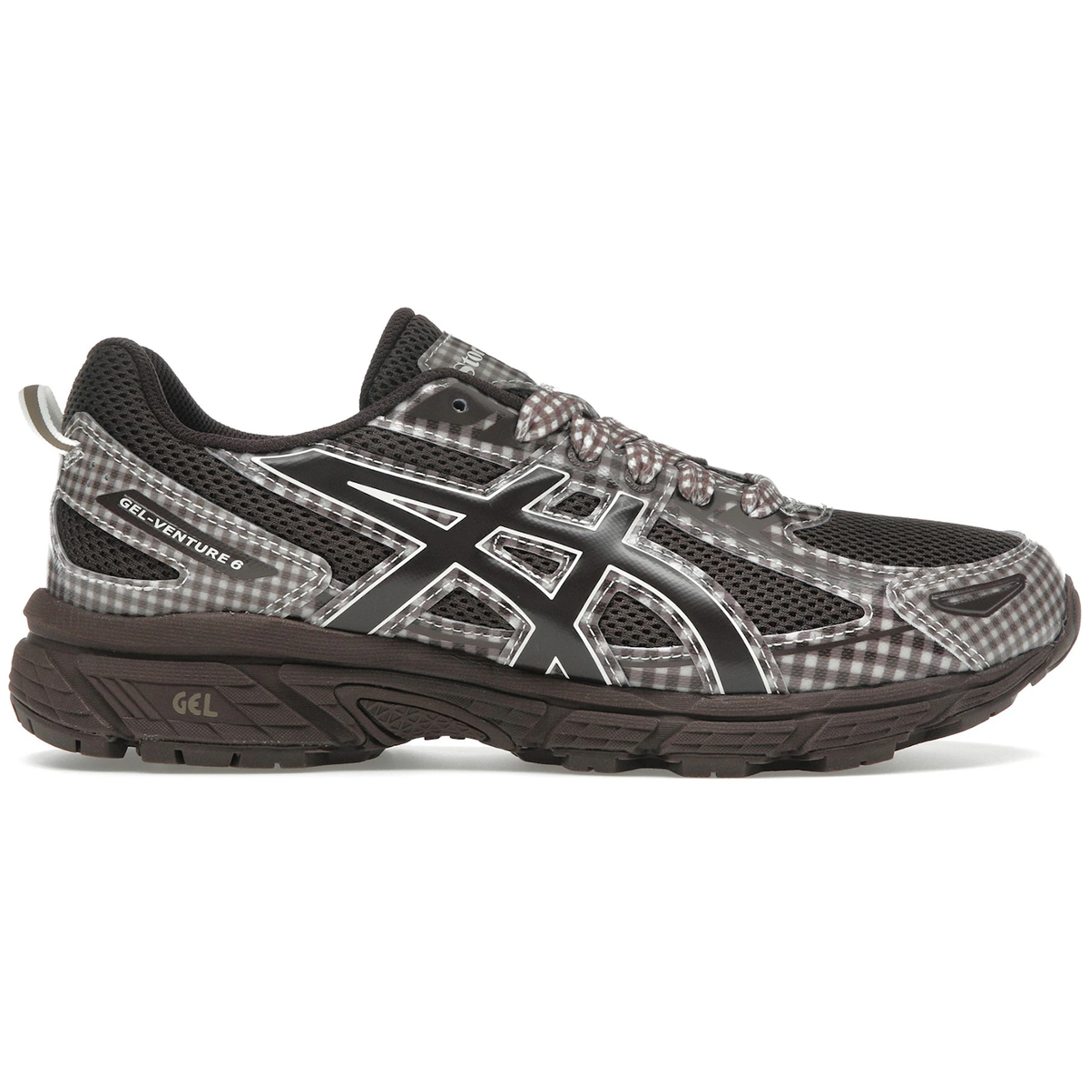 Asics Gel-Venture 6 Story Mfg Reddish Brown Gingham