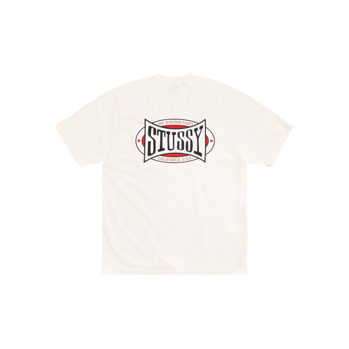 Thumbnail af Stussy Champion Oval Pigment Dyed Tee Natural 2