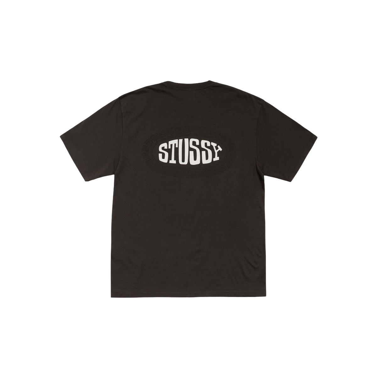 Thumbnail af Stussy Tile Oval Tee Pigment Dyed Faded Black 2