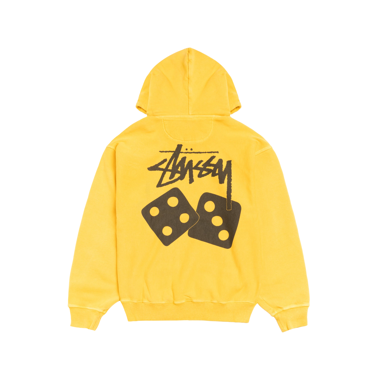 Thumbnail af Stussy Dice Hoodie Pigment Dyed Yellow 2