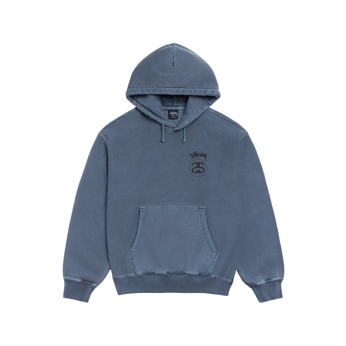 Stussy Stock Link Hoodie Pigment Dyed Navy