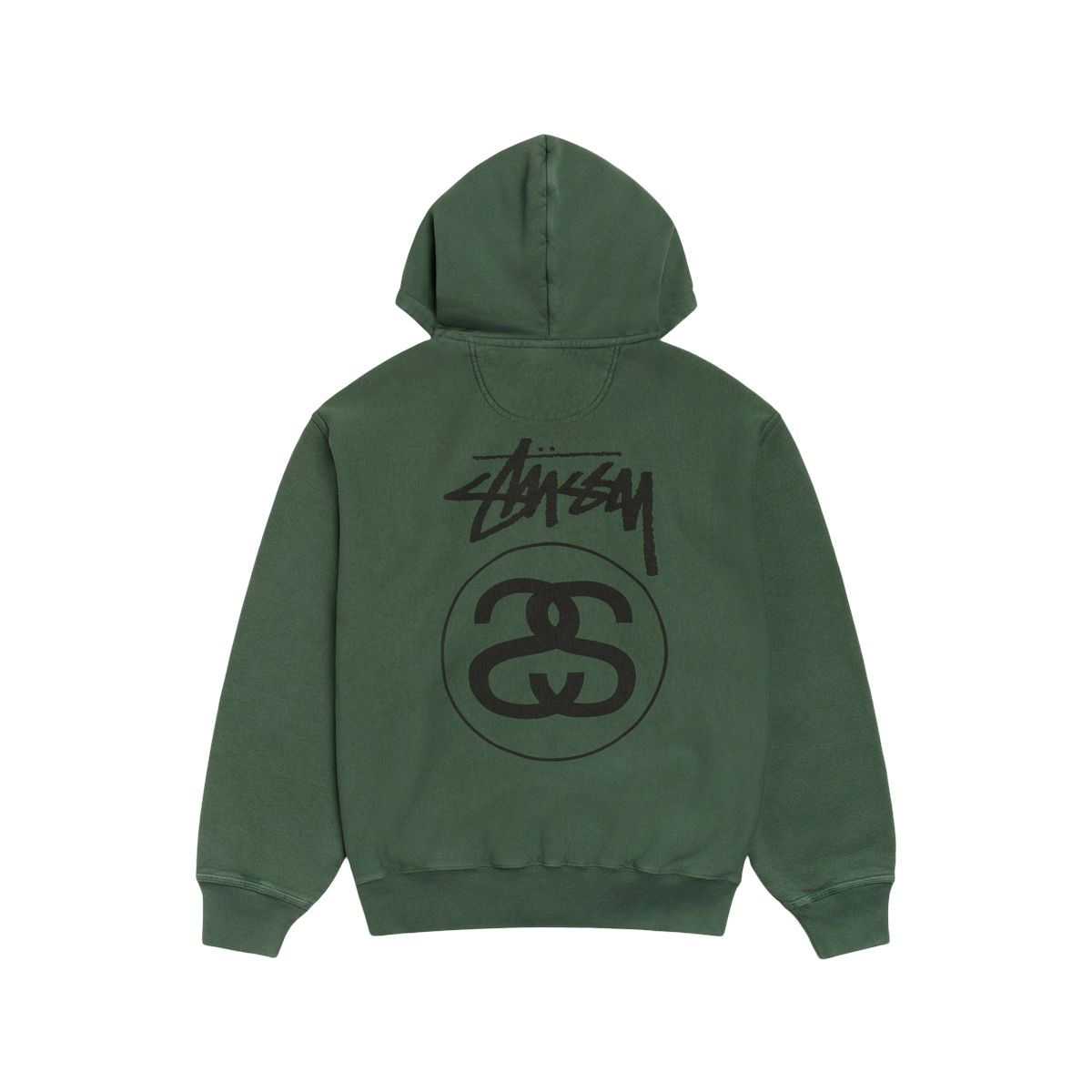 Thumbnail af Stussy Stock Link Hoodie Pigmeny Dyed Pine 2