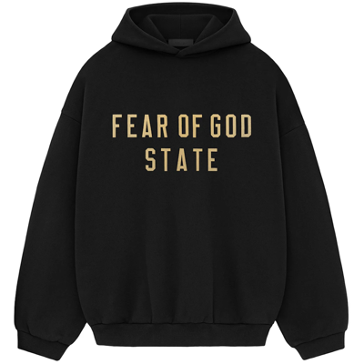 Fear of God Essentials Fleece Hoodie Black