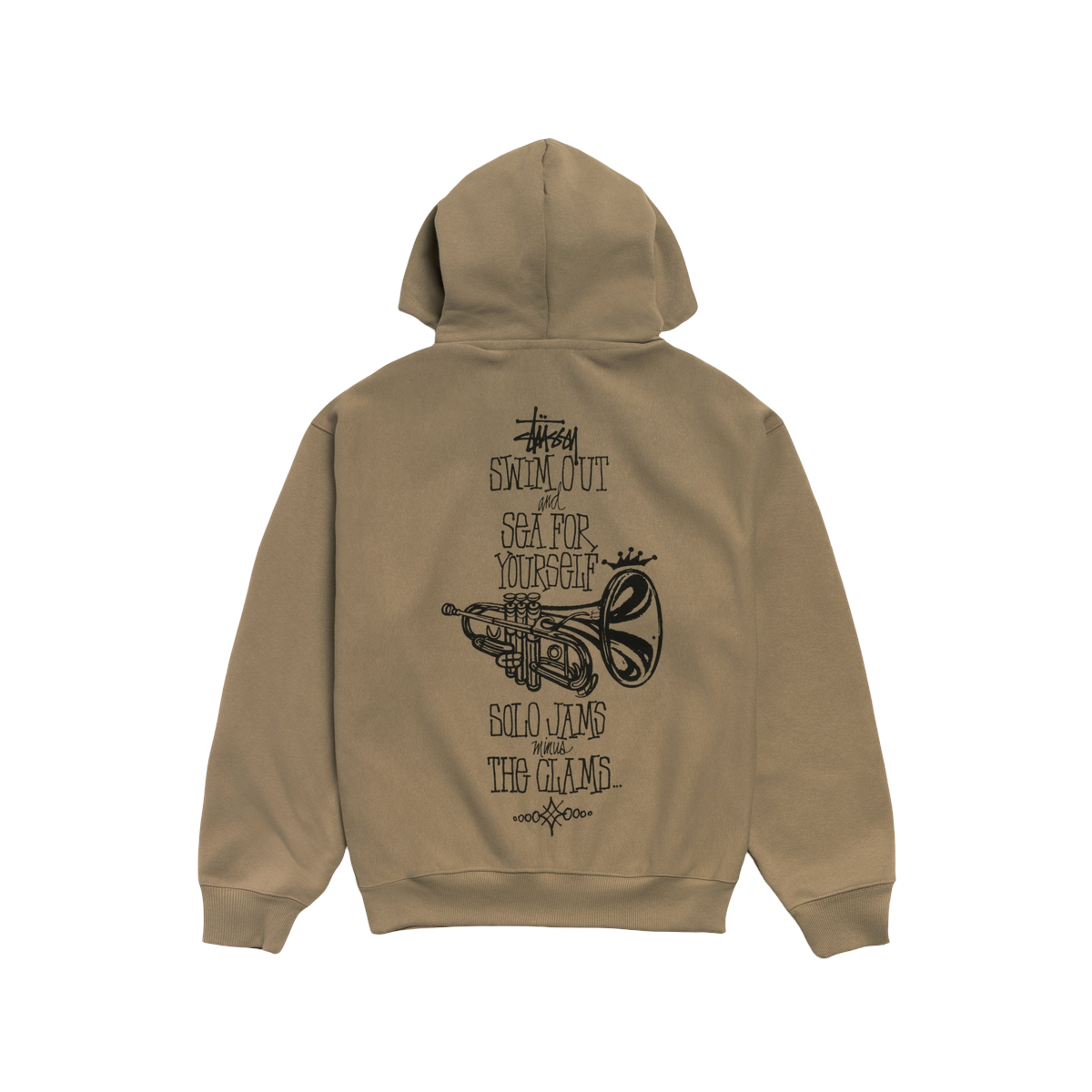 Thumbnail af Stussy Swim Out Zip Hoodie Army 2
