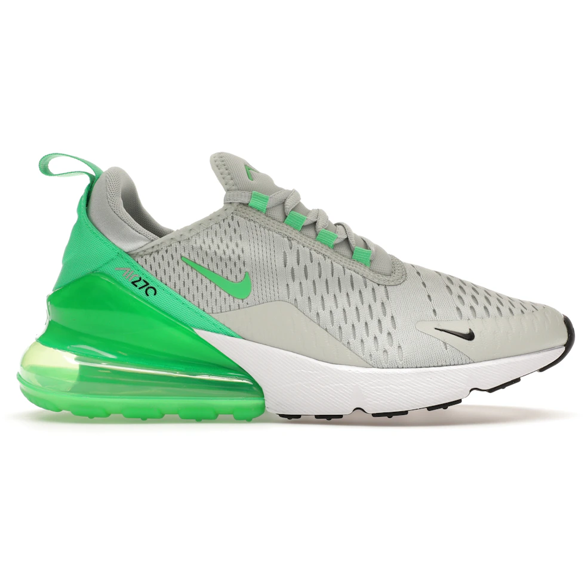 Nike Air Max 270 Light Silver Green Shock