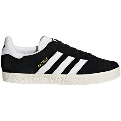 Adidas Gazelle Core Black Cloud White Gold Metallic