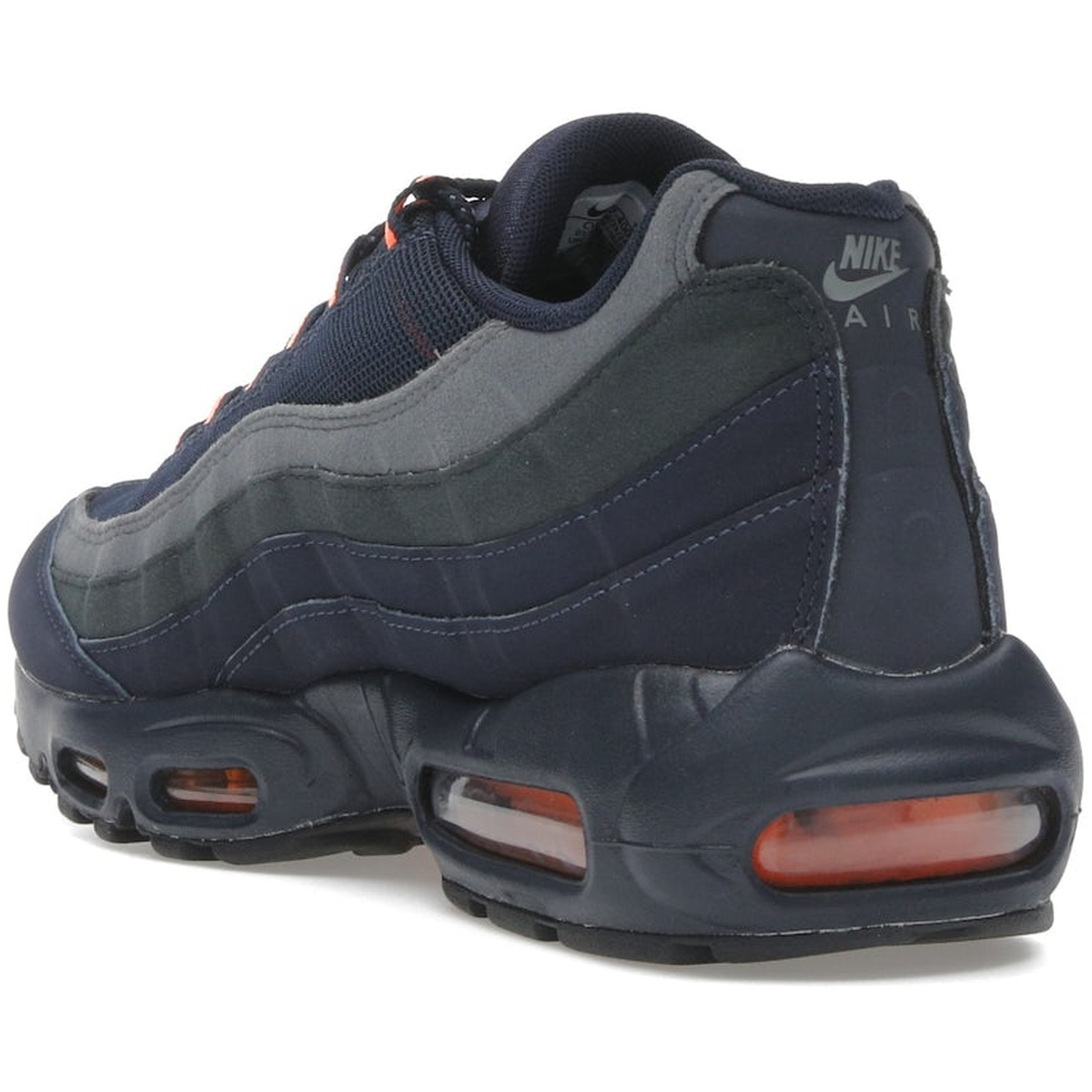 Thumbnail af Nike Air Max 95 Logo Navy Orange 4
