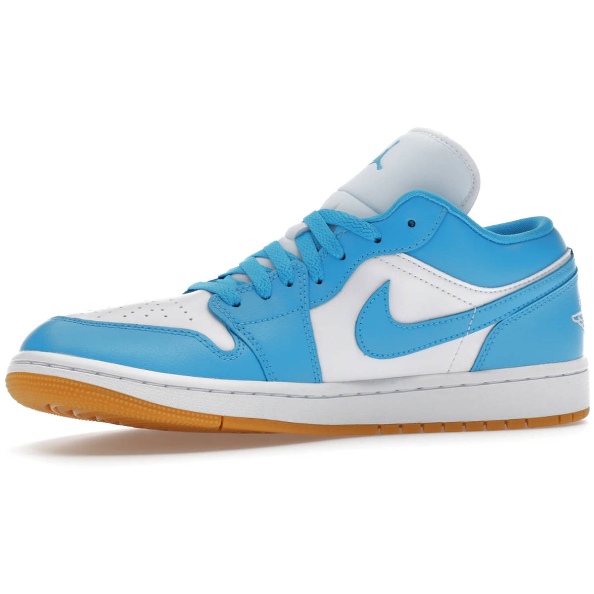 Thumbnail af Air Jordan 1 Low White Gum Light Brown Dark Powder Blue 3