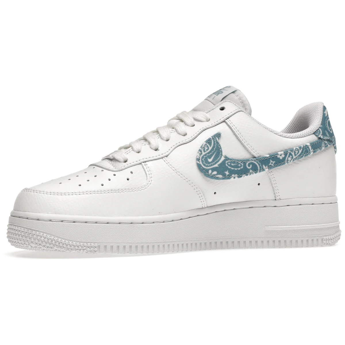 Thumbnail af Nike Air Force 1 White Worn Blue Paisley 3