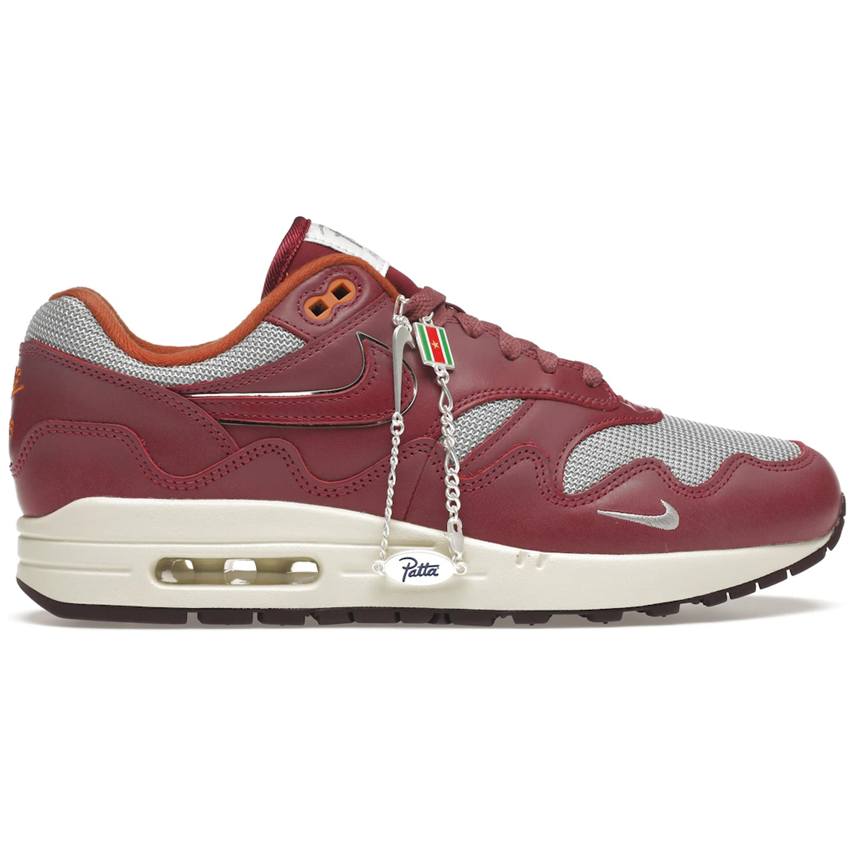 Nike Air Max 1 Patta Waves Maroon