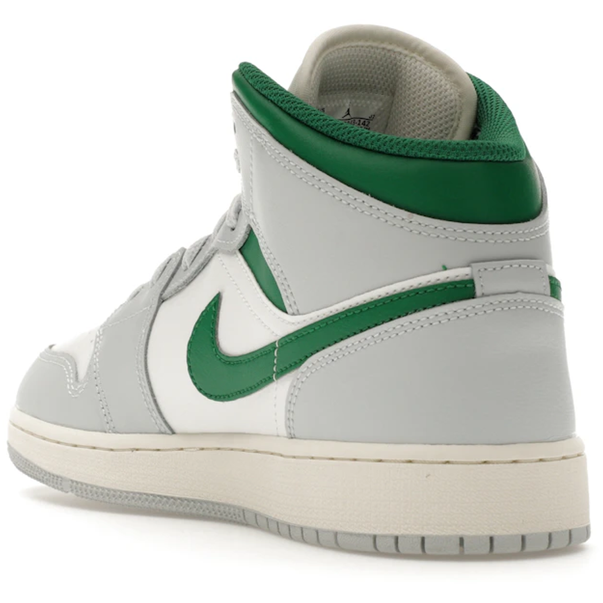 Thumbnail af Air Jordan 1 Mid White Pure Platinum Pine Green 4