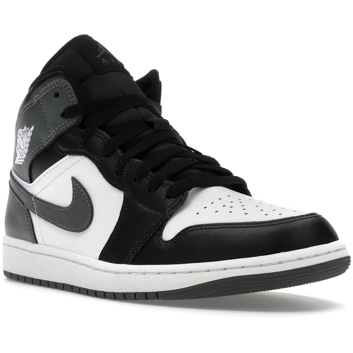 Thumbnail af Air Jordan 1 Mid Black White Iron Grey 2