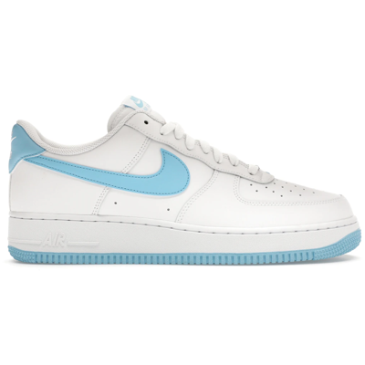 Nike Air Force 1 Low '07 White Aquarius Blue