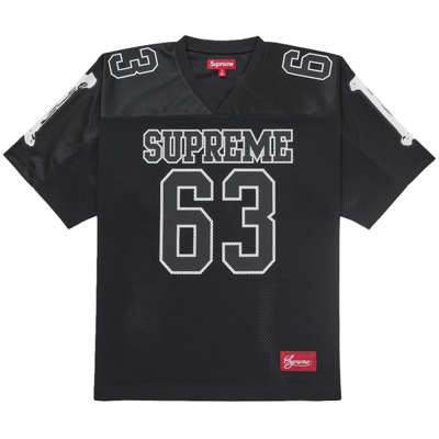 Supreme Bones Football Jersey Black