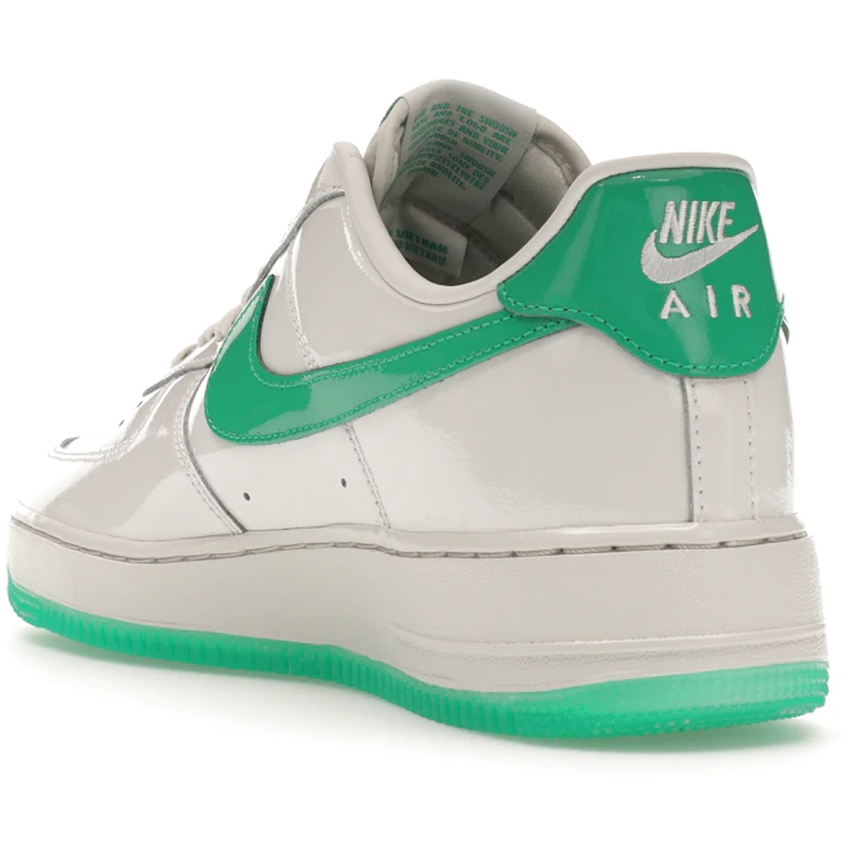 Thumbnail af Nike Air Force 1 Low '07 Patent Platinum Tint Stadium Green 4