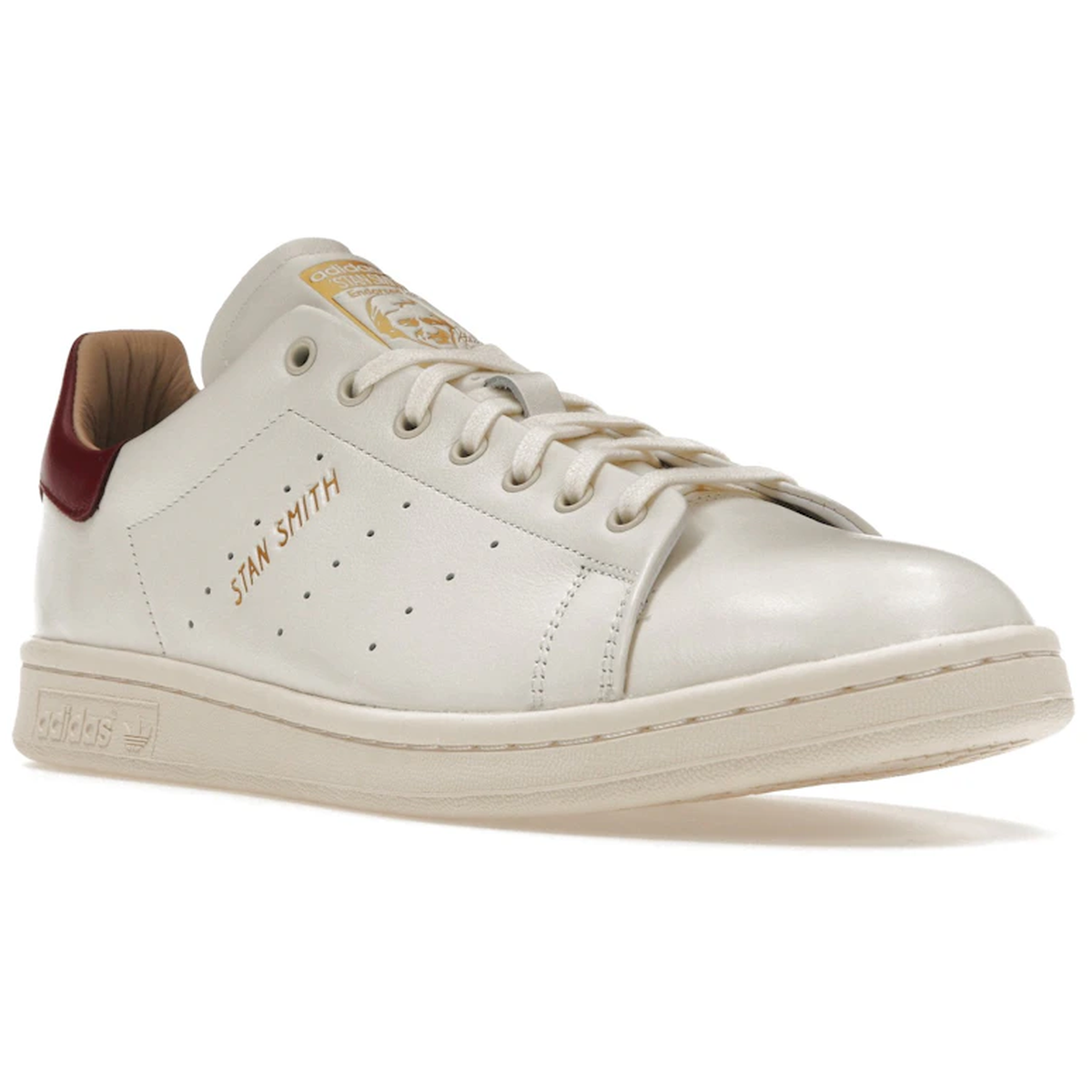 Thumbnail af Adidas Stan Smith Lux White Burgundy 2