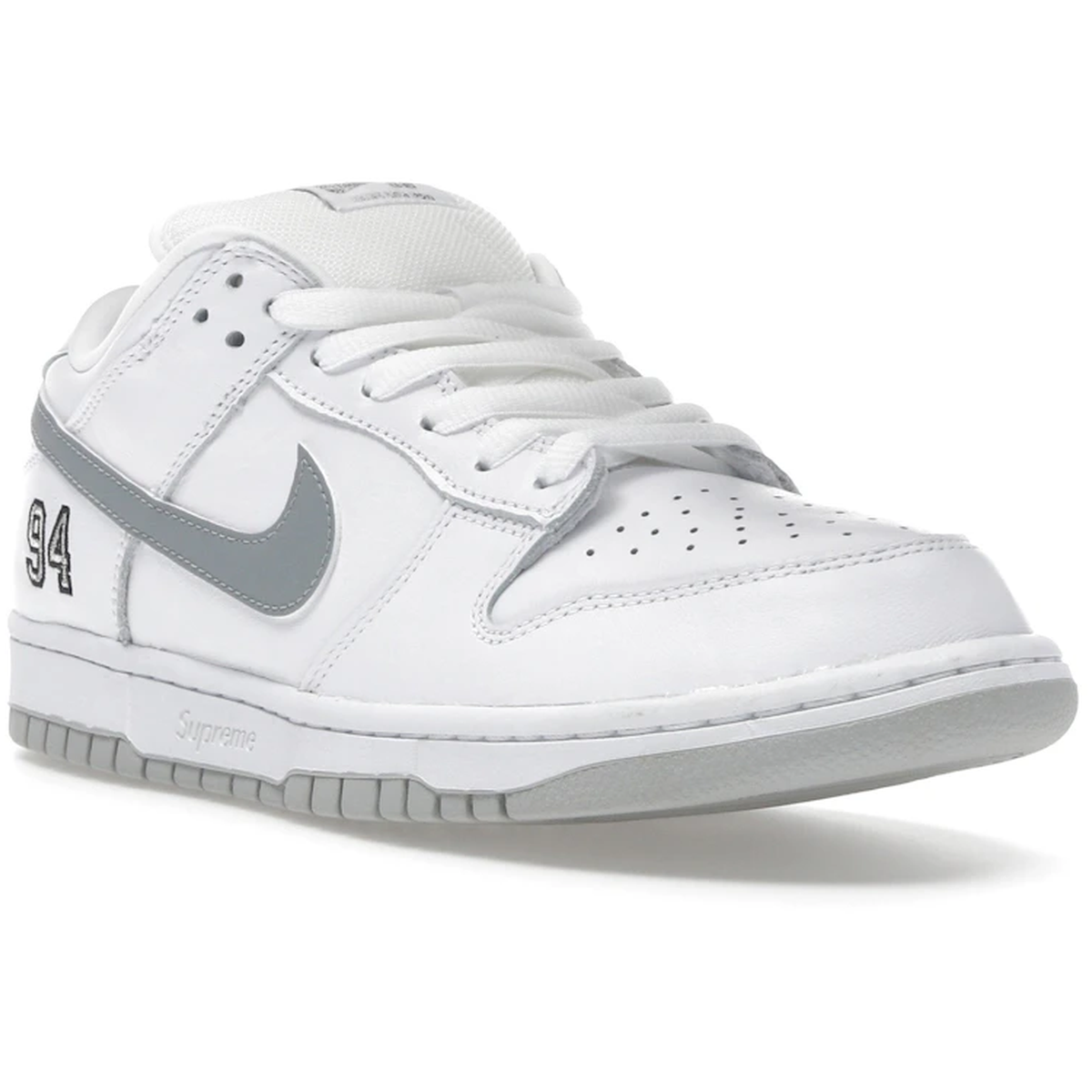Thumbnail af Nike SB Dunk Low Supreme 94 White Metallic Silver 2