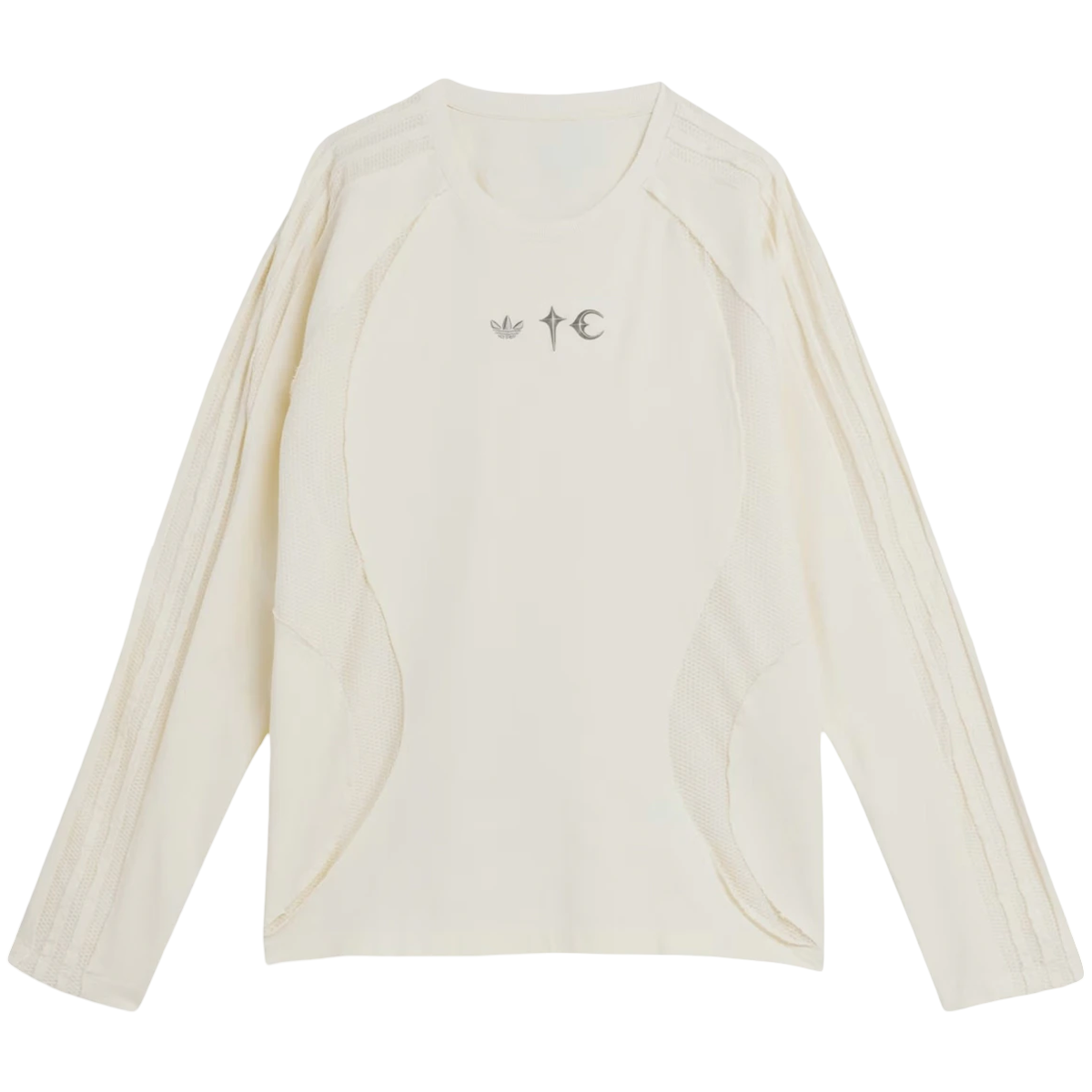adidas x Thug Club Teamgeist Long Sleeve T-shirt Cream White