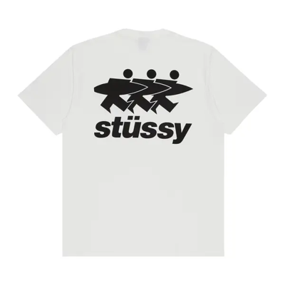 Stussy Surfwalk Tee White